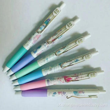 Hot Selling Super Colorful 6 Cores Gel Pen